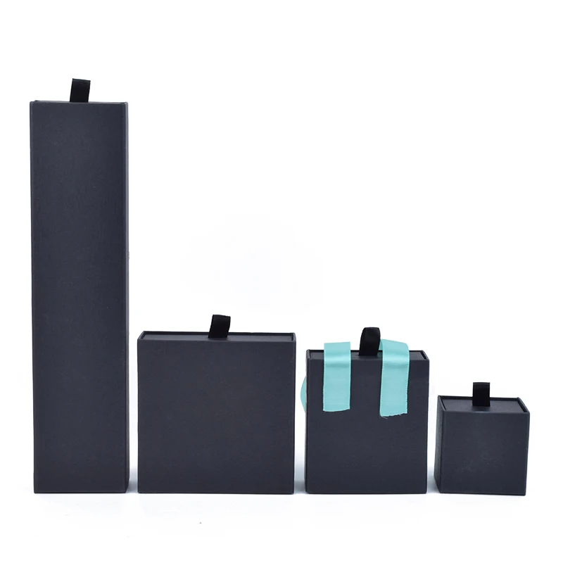 Wholesale Craft Jewelry Storage Making Gift New Packing Recycling Paper Cardcboard Drawer Bracelet Boxes With Logo