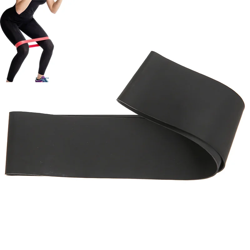 Fitness rubber mini stretch Resistance Loop Sports workout Training Stretch Gum  Exercise Bands Custom Printed Band Sebands late