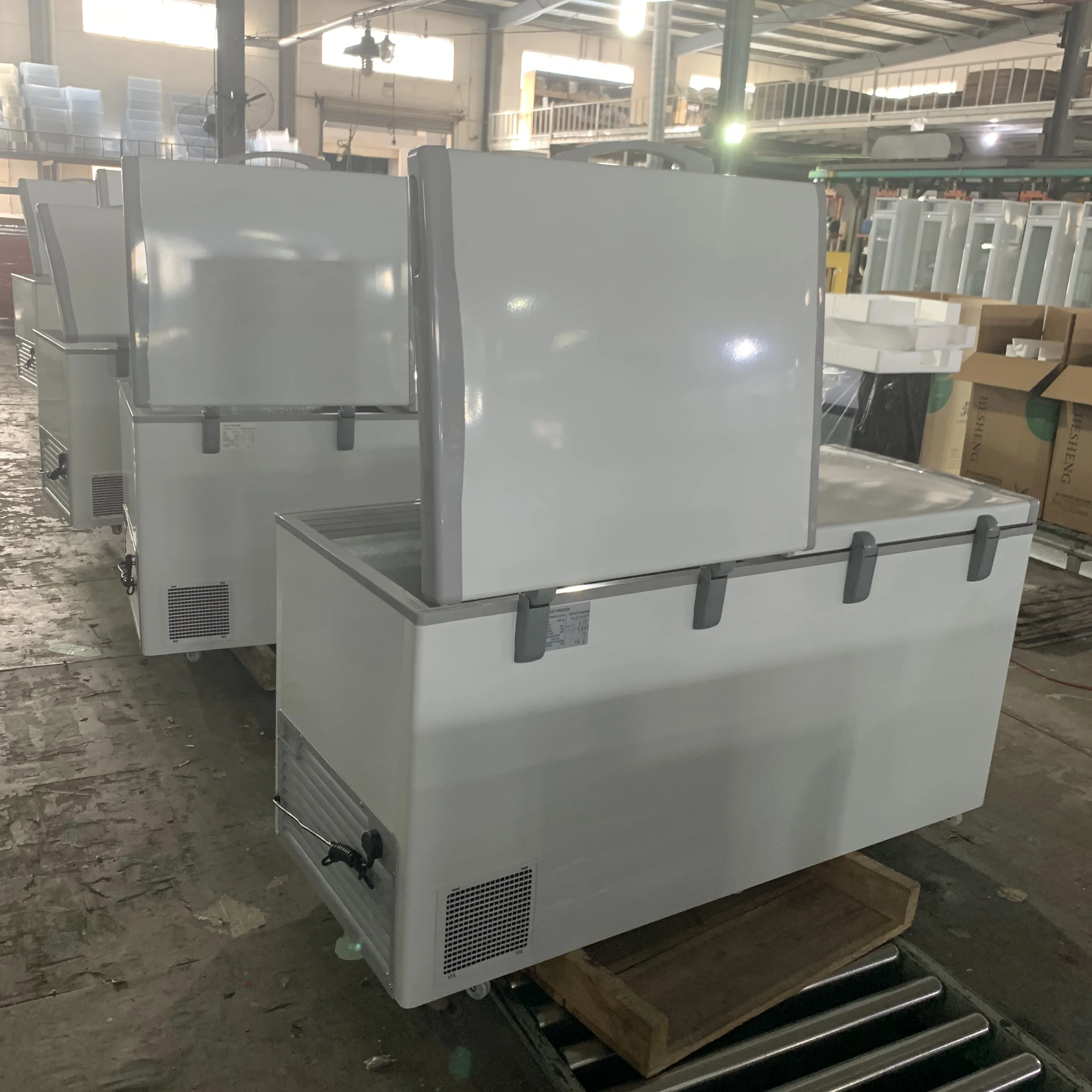 Commercial Deep Top Open Foamed Door Chest Freezer BD/BC-468