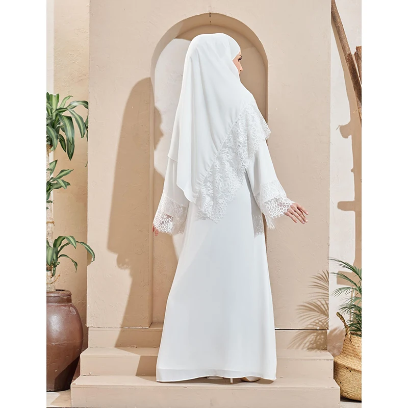 Tracksuits Hot Sell Islamic Women Clothing Clothes Stone Long Sleeve Abaya Muslim Robe Kimono Jubah Dubai