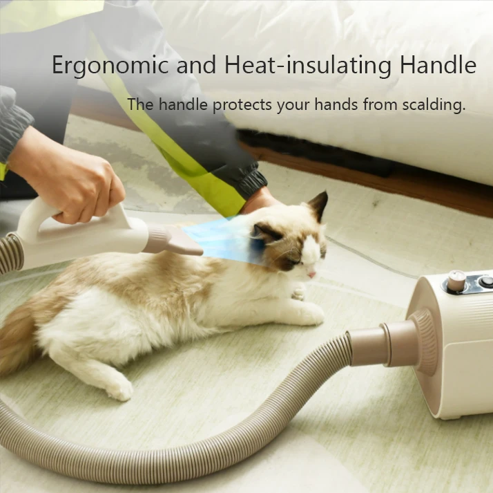 Professional High Velocity Dog Hair Dryer Dog Pet Grooming Hair Drying Force Dryer Blower