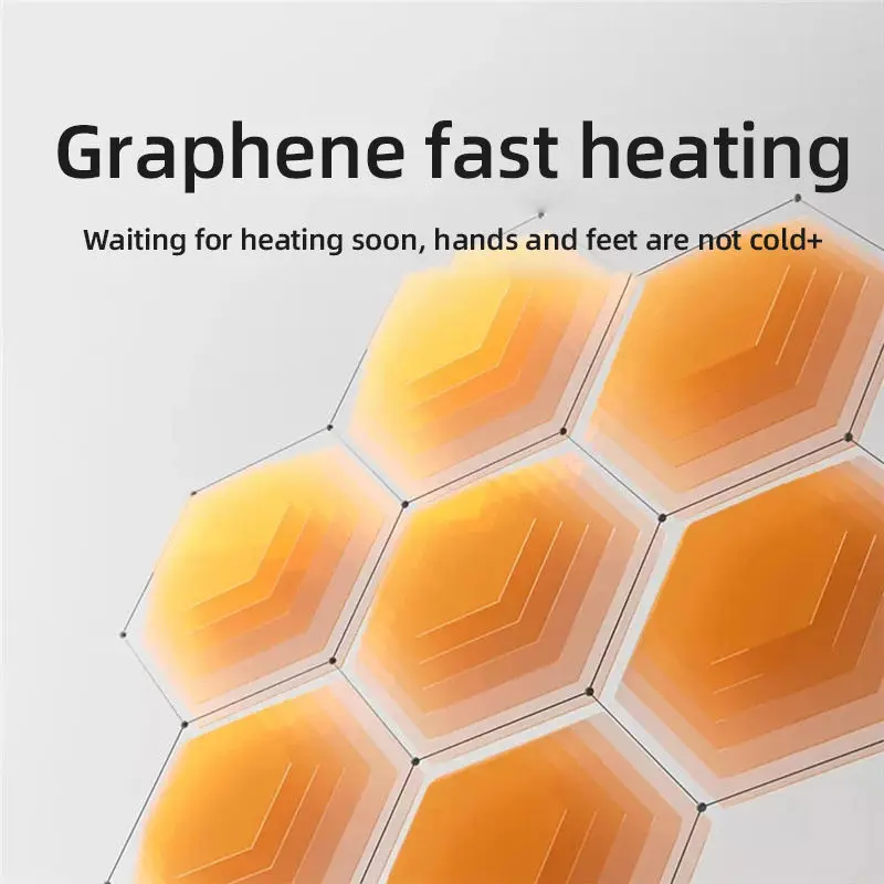Mijia Graphene Folding Electric Heater Winter Smart Constant Temperature Graphene Fast Heat 180 Folding Electric Heater