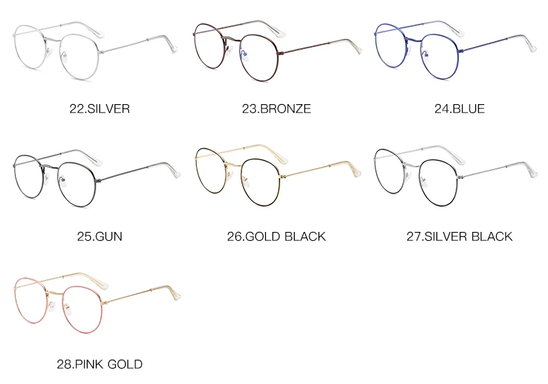 
Retro classic oval optical frames 3447 brand design cheap eyeglasses decoration spectacle frames 