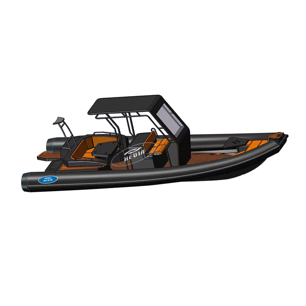 RHIB 800 26 футов орка военный гипалон высокая производительность полиция Круизная алюминиевая надувная лодка 8