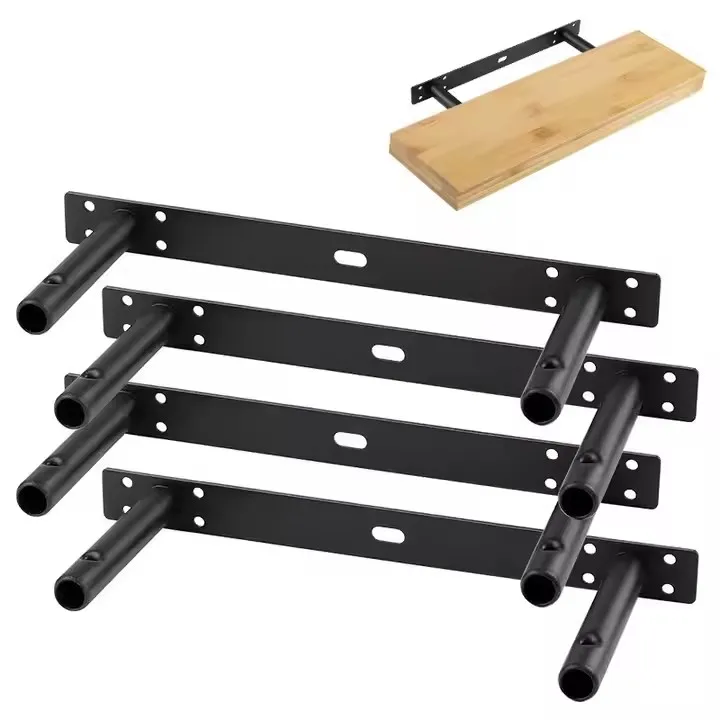 hidden support plate bracket for hanging on wall bulkhead support heavy duty metal black
