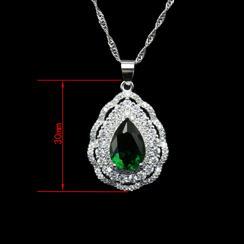 Plated Diamond Iced Out Cuban Link Chain Necklace  Jewelry High Quality  Gift Party Trendy