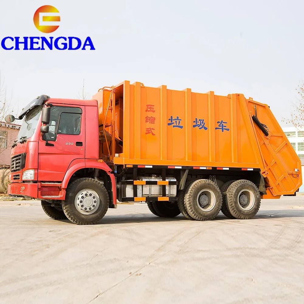 High Quality Euro 3 Swing Arm Container Garbage Truck For Sale