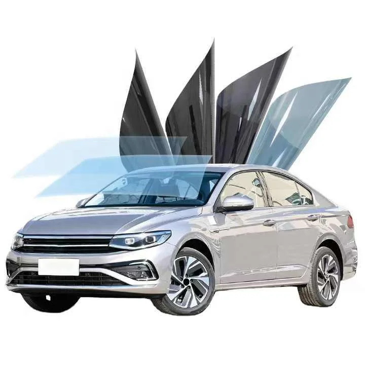 Solar Shade Window Film Original Ultra Dark Black Cheap Car Window Tint Film Roll