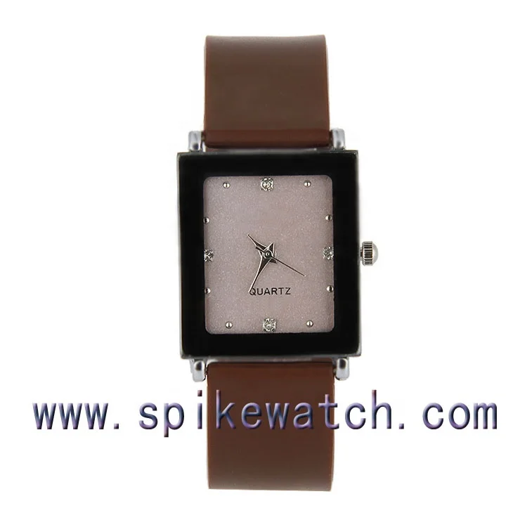 Square dial watch japan movement quartz watch sr626sw square watch case
