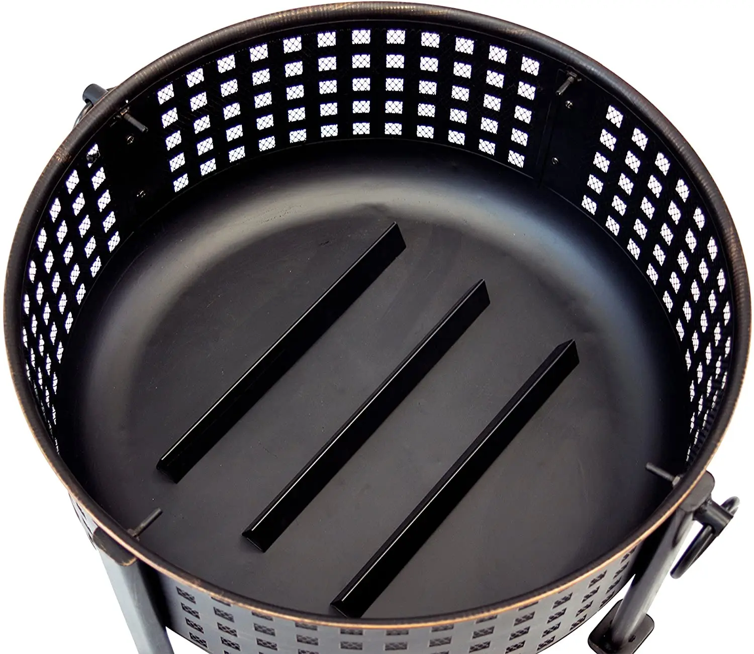 Wholesale Outdoor Iron Steel Firepit Wood Log Burning Metal Fire Pits Barbecue Grill