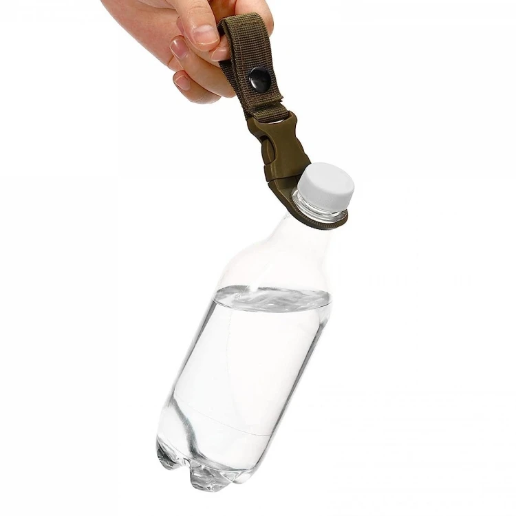 Hanging Buckle Mineral Water Bottle Clip Drink Holder Drinks Bottle Buckle For Camping Hiking Traveling Outdoor