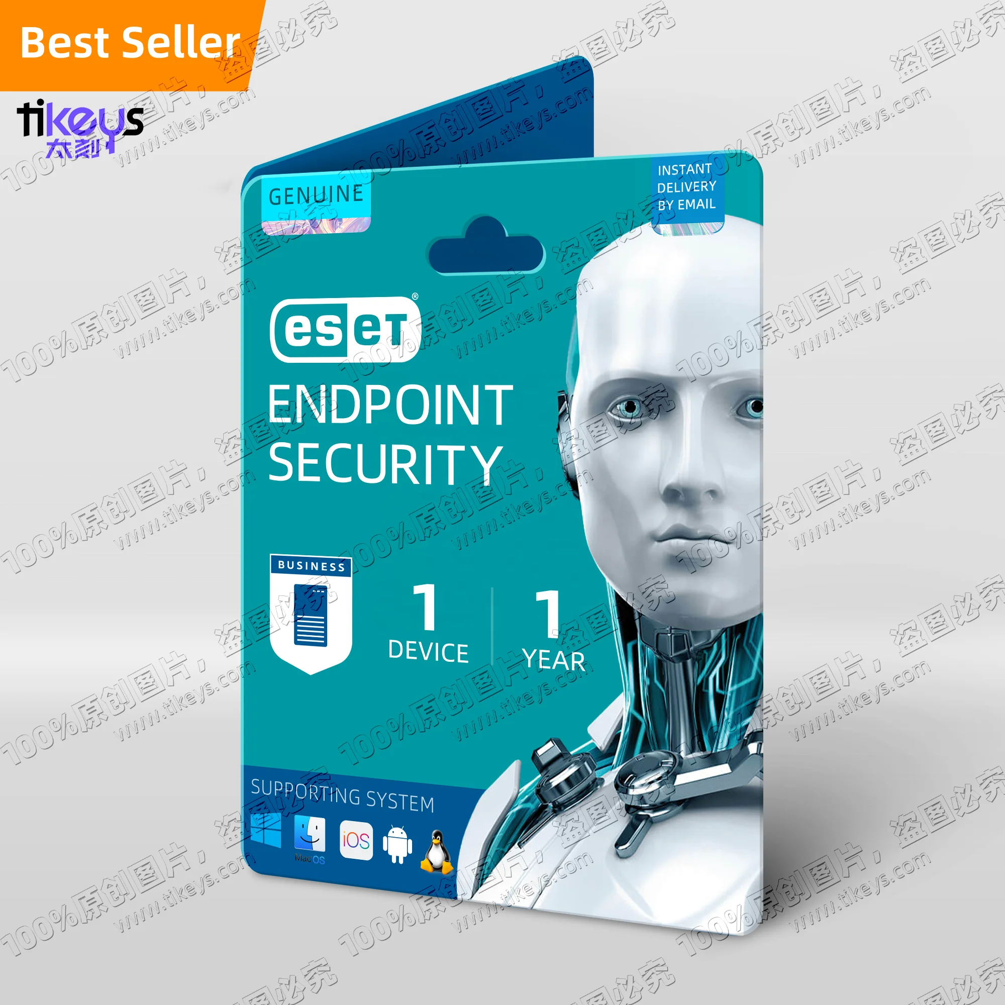 24/7 Online Genuine License Eset Endpoint Security Key 1 Device 1 Year Privacy Protection Antivirus Nod32 Internet Protection