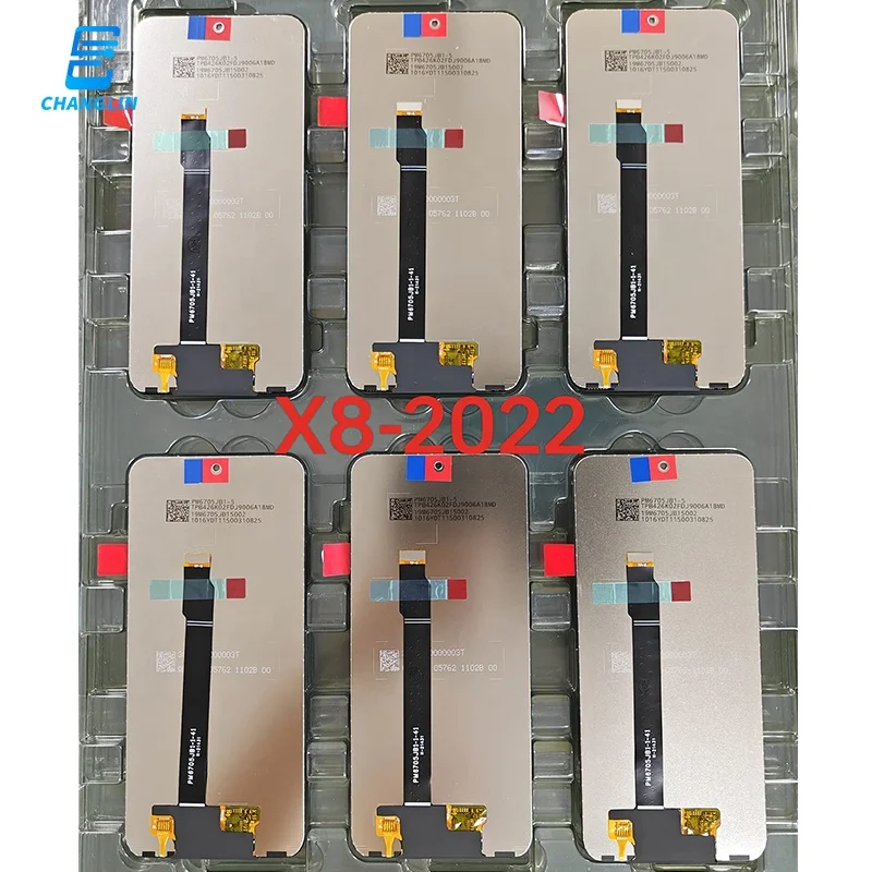 Factory wholesale lcd pantallas de celulares original phone glass panel 8X Tianma max for huawei honor X8 display