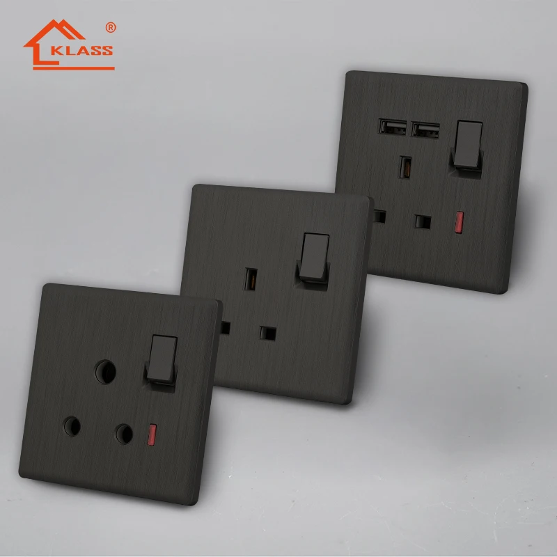 KFL series MCS Widely Used UK standard Superior Quality Electrical Wall Home Light Switches and Sockets