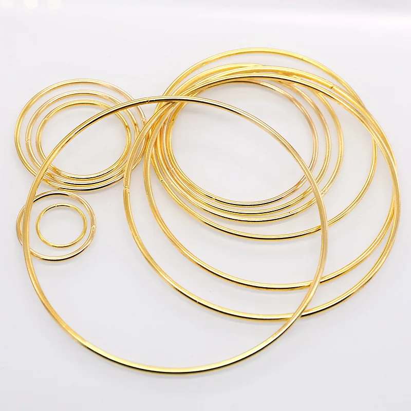 Dream Catcher Hoops Dreamcatchers Weldable Metal Ring for Macrame Wedding Decor,metal crafts