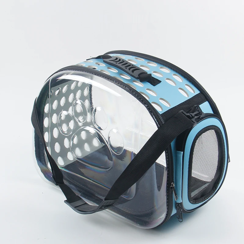 Fashion Plastic Transparent PC Travel Portable Pet Cages Carriers Houses Wholesale Pet Bag Carrie