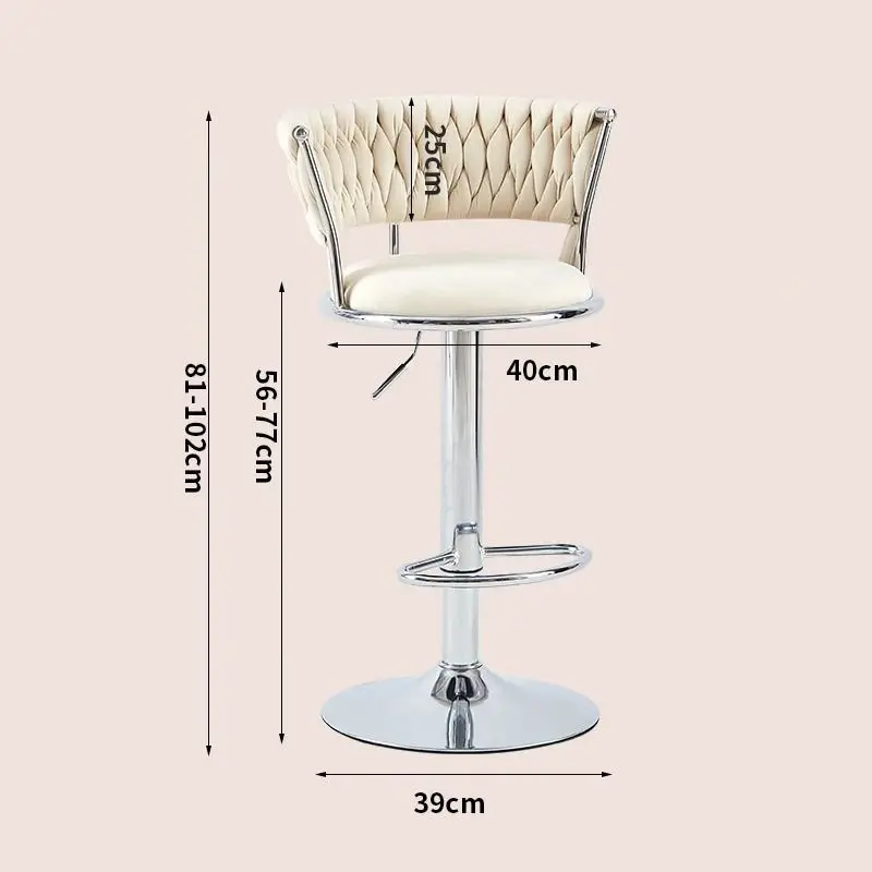 Office Chair Bar Counter Wholesale Restaurant Furniture Luxury Wooden Velvet Kitchen Leather Gold Luxury Stools Chair Bar