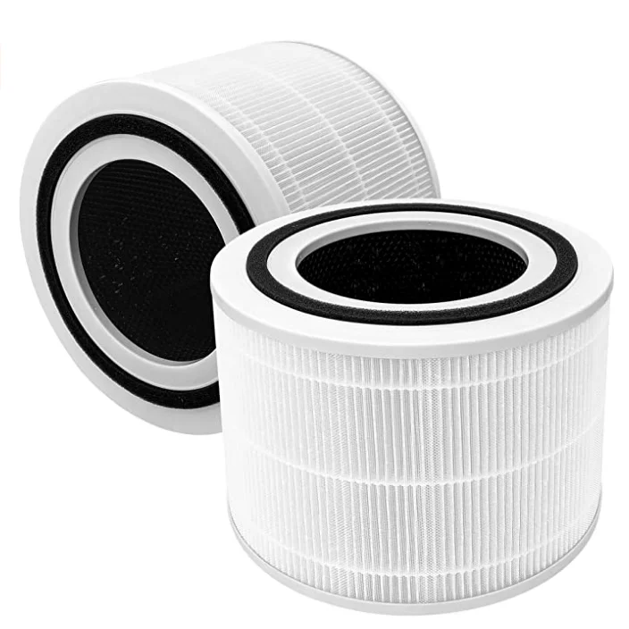 2-Pack Core 300 Air Purifier Hepa Filters Compatible with LEVOIT Core 300 Air Purifier Filter Parts