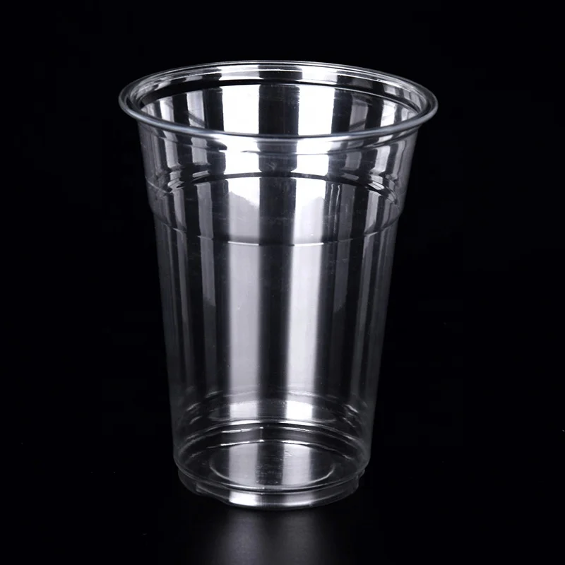 
Сделанная на заказ прозрачная пластиковая чашка для домашних животных 16 унций, чашка для холодного питья домашних животных 