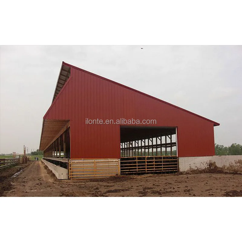 Horse stable racing cow shed farm building cattle barns goat shelter light steel structures