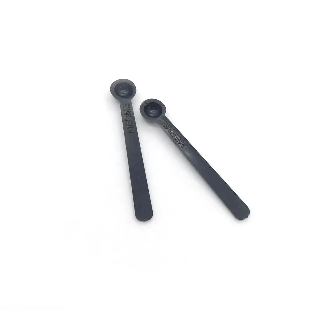 2021 New Style Multi-Color Optional Transparent Disposable Plastic Spoon