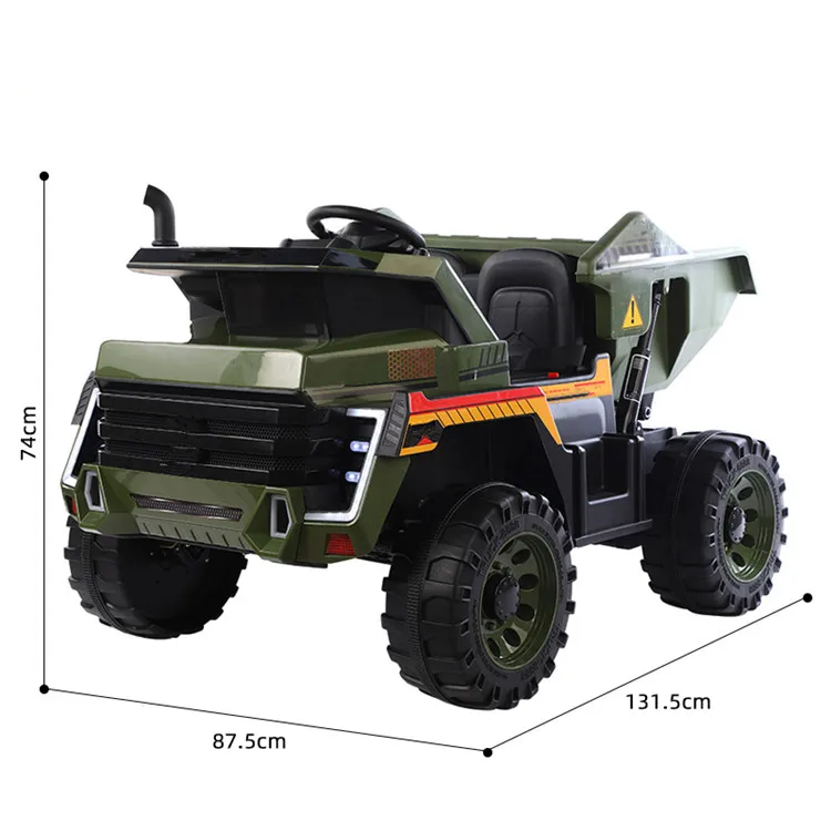 Лидер продаж 2022 Детские уличные игрушки экскаватор 9CH RC глиняный грузовик катание на автомобилях инженерная строительная машина