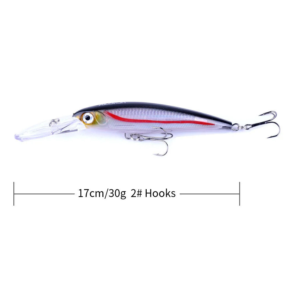 17cm 30g Minnow fishing lures wholesale isca bass hard Bait fishing lures minnow