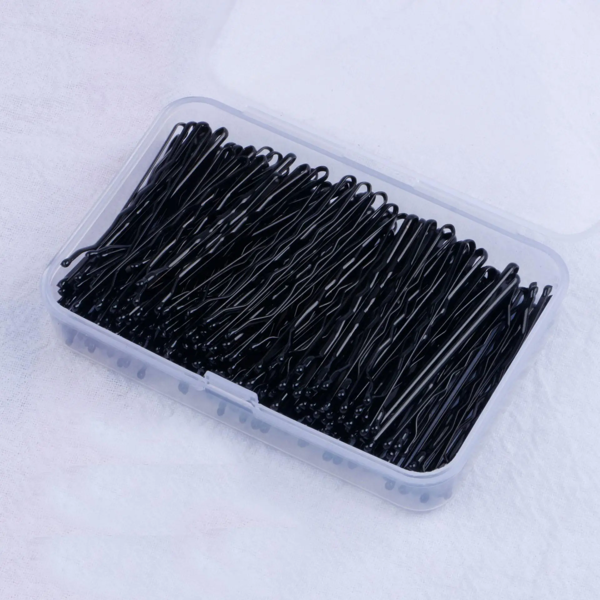 JIRIS Box Custom Bob Pin Black Gold Blonde Strong Metal Grip Wavy Hair Clips U Shaped Hairpins Bulk Bobby Pins For Bun Salon