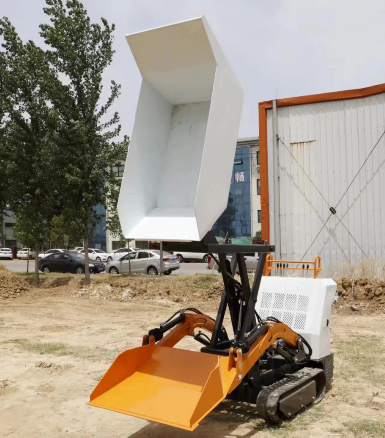 Mini Track Dumper Mini Dump Truck 1000kg  Crawler Mini Dumper