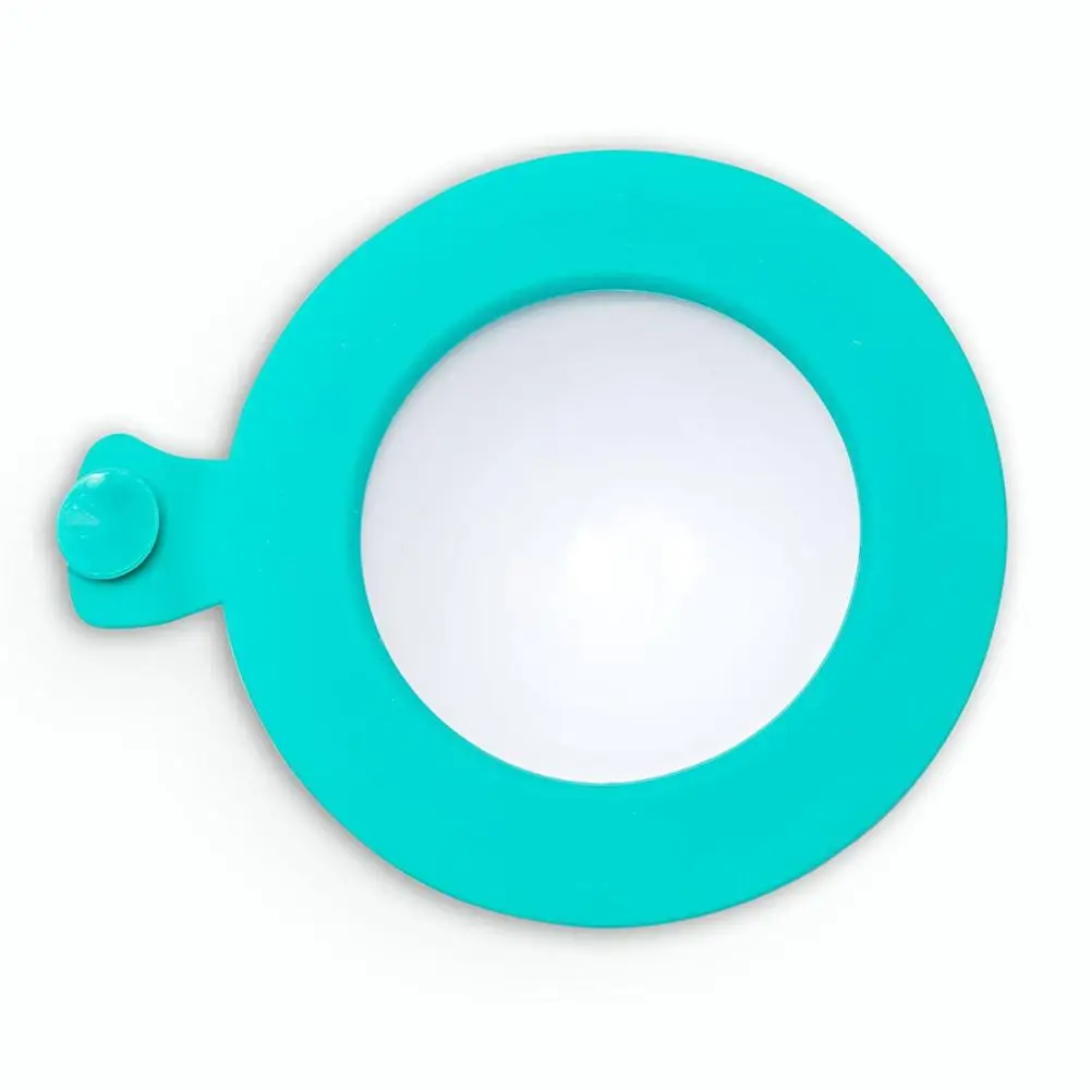 StopShroom STBLU232 Universal Stopper Plug Cover for Bathtub, Bathroom and Kitchen Drains,Silicone Sink Waste Stopper