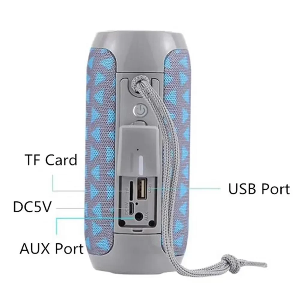 Top Sale Portable Tg 117 Waterproof Wireless Hifi Tg 117 Speaker Outdoor Stereo Mini Tg117 Blue tooth Speaker