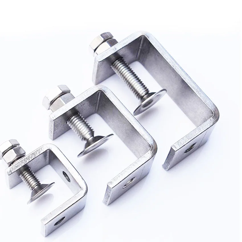 Galvanized Farmwork Meallable Iron Steel Threaded Rod Beam Clamp