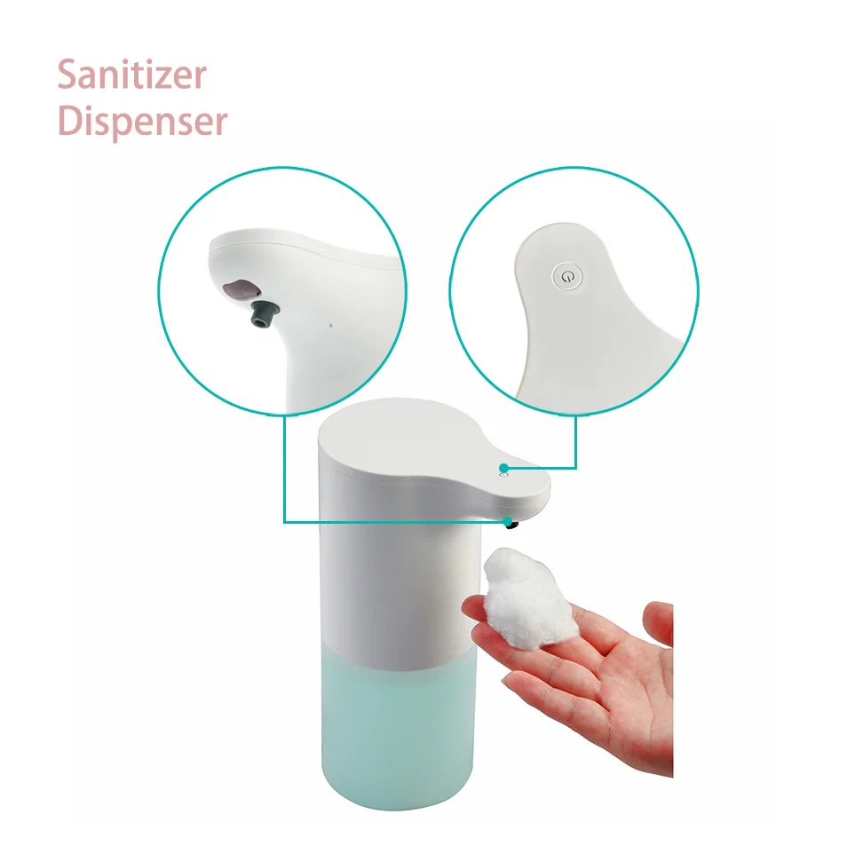 auto alcohol foaming liquid touchless automatic sensor hand foam soap sanitizer dispenser