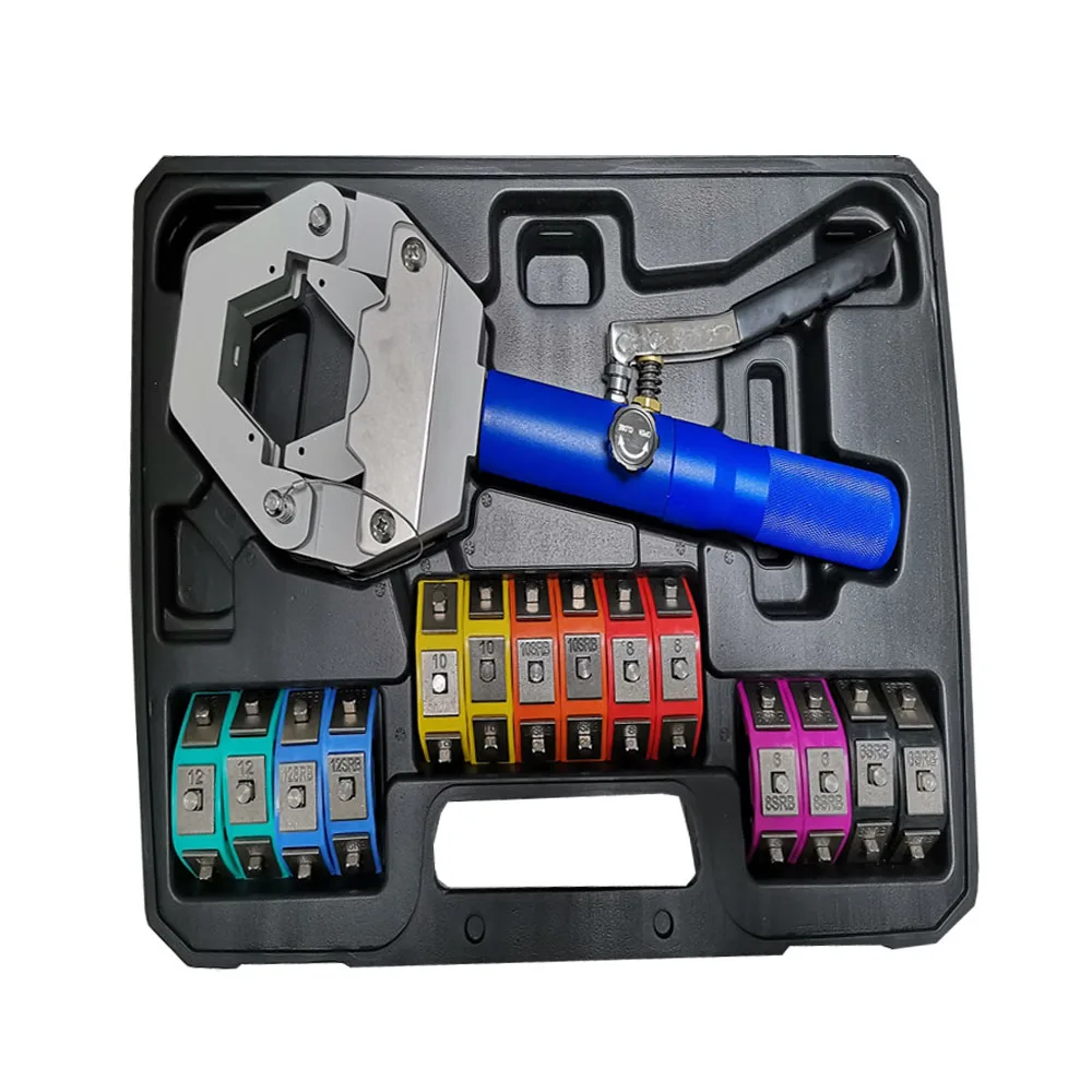 auto ac hose crimping machine/universal three mode air conditioning hose crimper hose manual press
