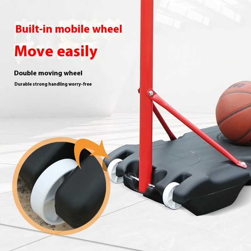 Portable Basketball Hoop with Basement Basketball Hoop for Adult Kids
