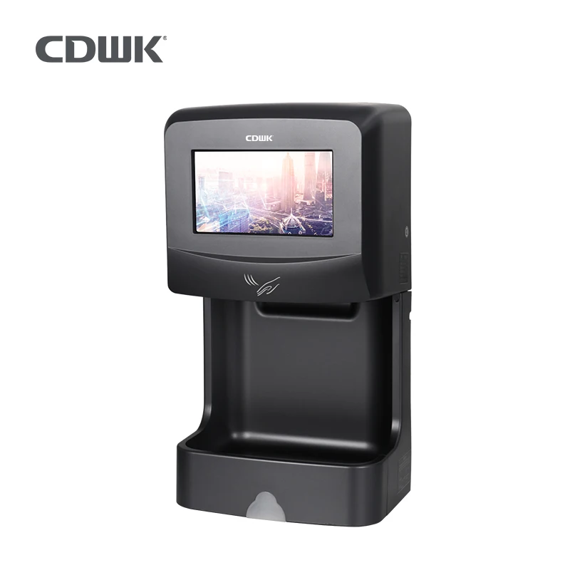 CDWK  wall mounted ABS plastic high speed hand  dryer  infrared receiving technology hand dryer