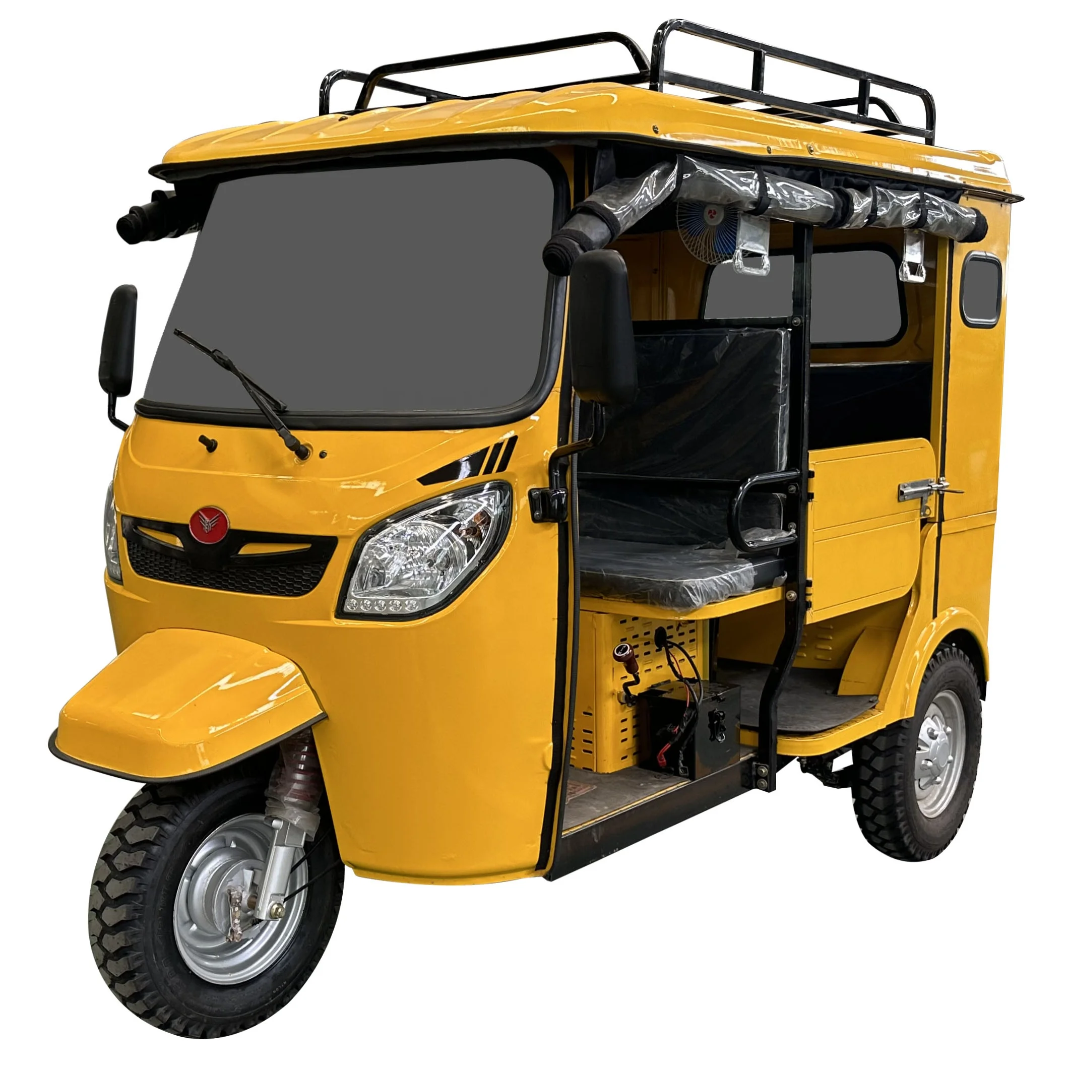 Компактный 3-х колесный такси 9 мест Bajaj Tuk трехколесный мотоцикл рикша