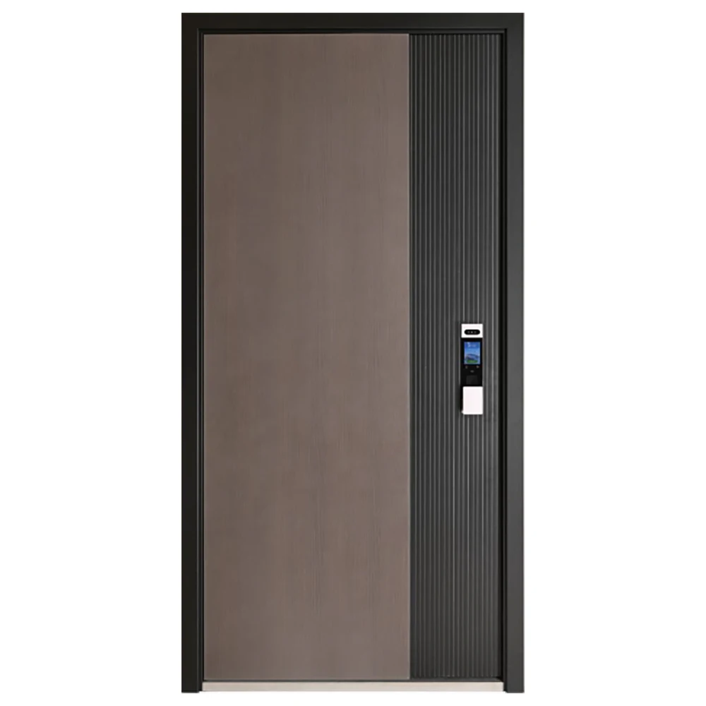 Intelligent Fingerprint Lock Entrance Door,Safe and Practical