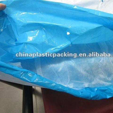 
blue color PE plastic banana cover bag 