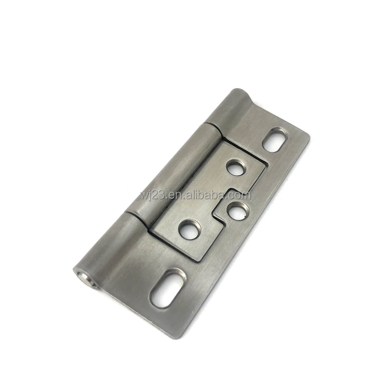 GUANGYOU HG17448 nice quality cabinet door stainless steel 304 or Steel No-Mortise door hinge