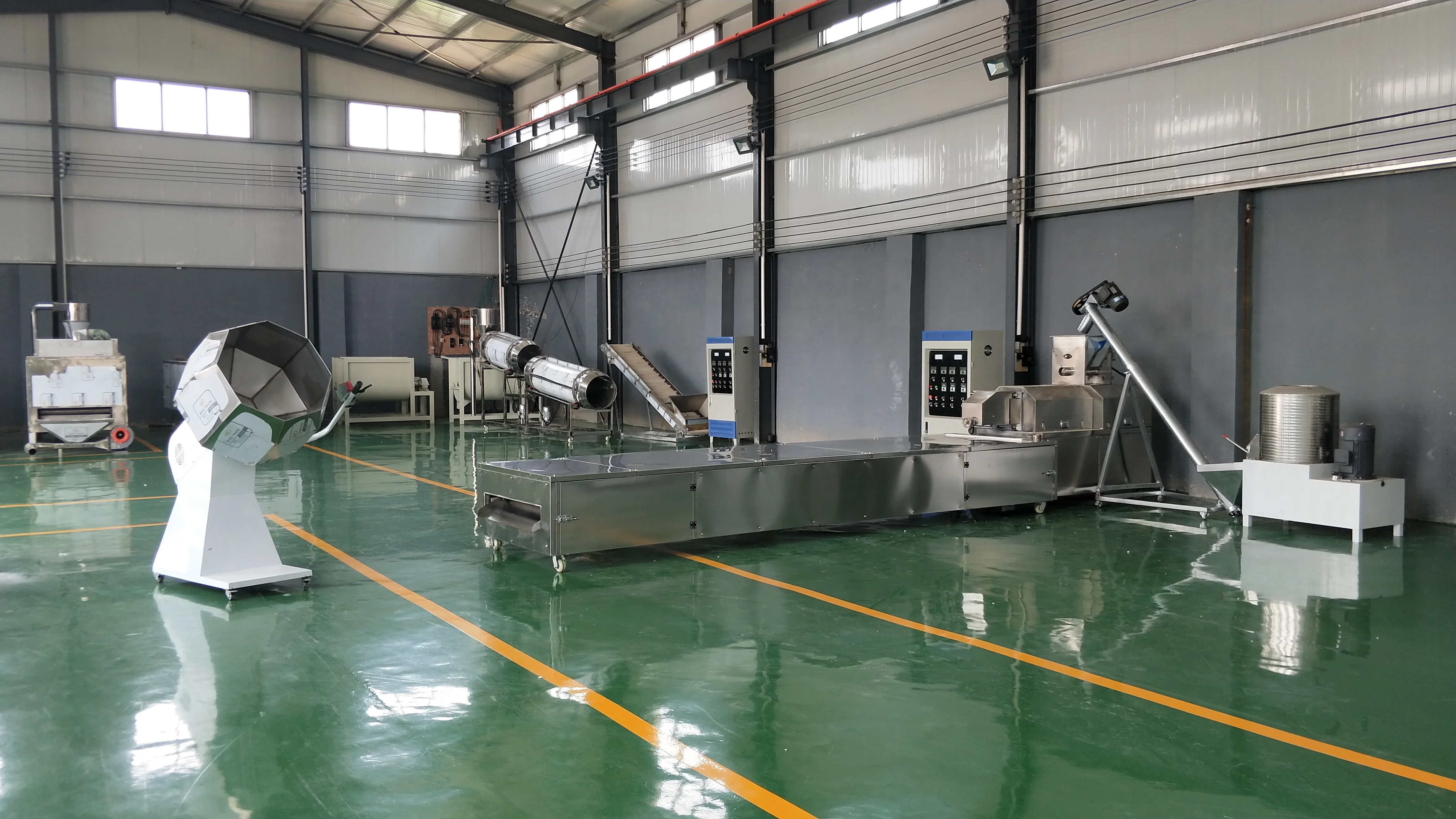 Hot sale feed extruder production line fish feed Dog food and cat food pellet machine floating feed extruder machine