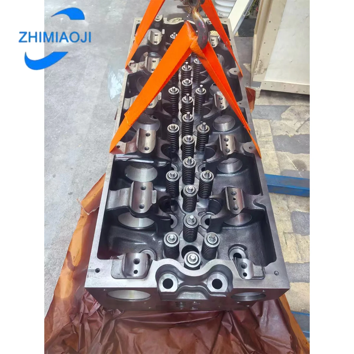 Diesel Engine Parts Complete Cylinder Head 4962732 3412280 5413782 for Cummins X15 Qsx15 Isx15 engin part single camshaft