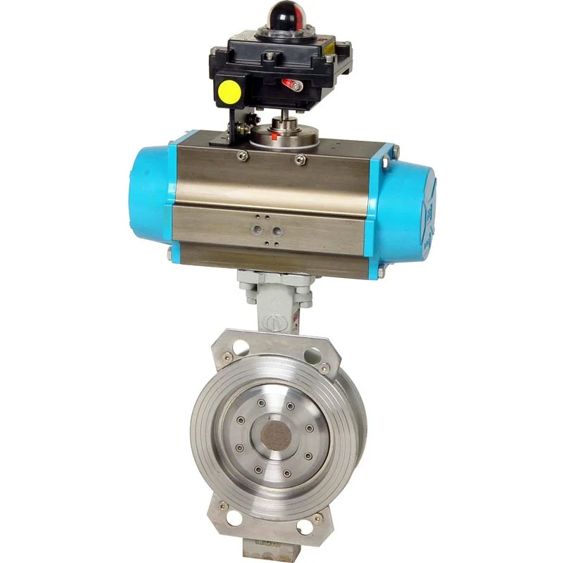 High Temperature High Pressure Gas 300 Psi Dn1200 Electric Actuator Triple Eccentric Butterfly Valve