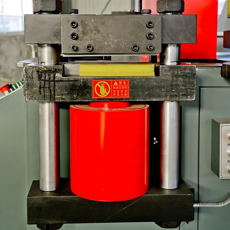 CNC 3 в 1 Штапельная шина, резка, гибочная штамповочная машина для обработки меди, алюминия