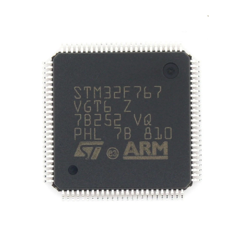 
IC Chip STM32F767VGT6 LQFP-100 Original Microcontroller IC Programming Integrated Circuit Electronic Components 