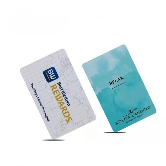 T5577 125Khz Printable Contactless hotel key card RFID smart Card
