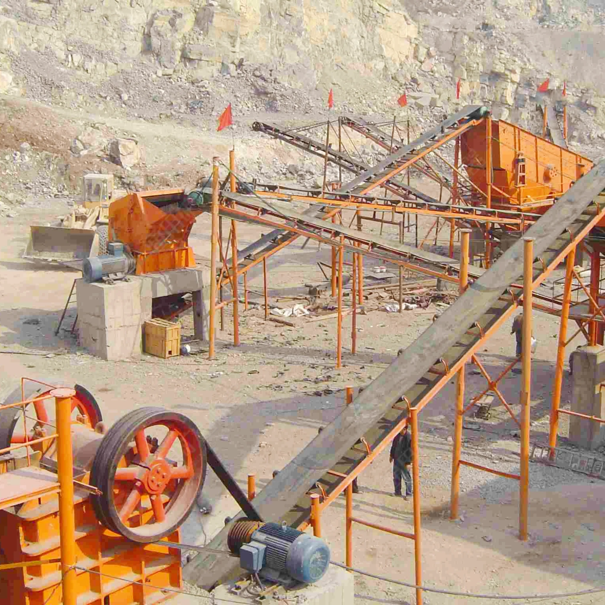 jaw crusher toggle plate and guard board jaw crusher with vibrating feeder and conveyor small jaw crusher