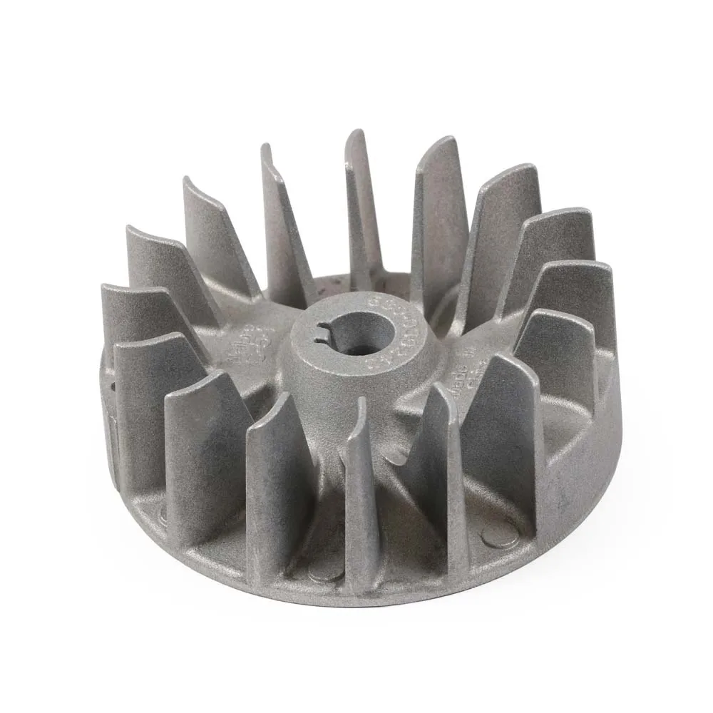 High quality custom ADC12 aluminum die casting impeller of lawnmower for US market
