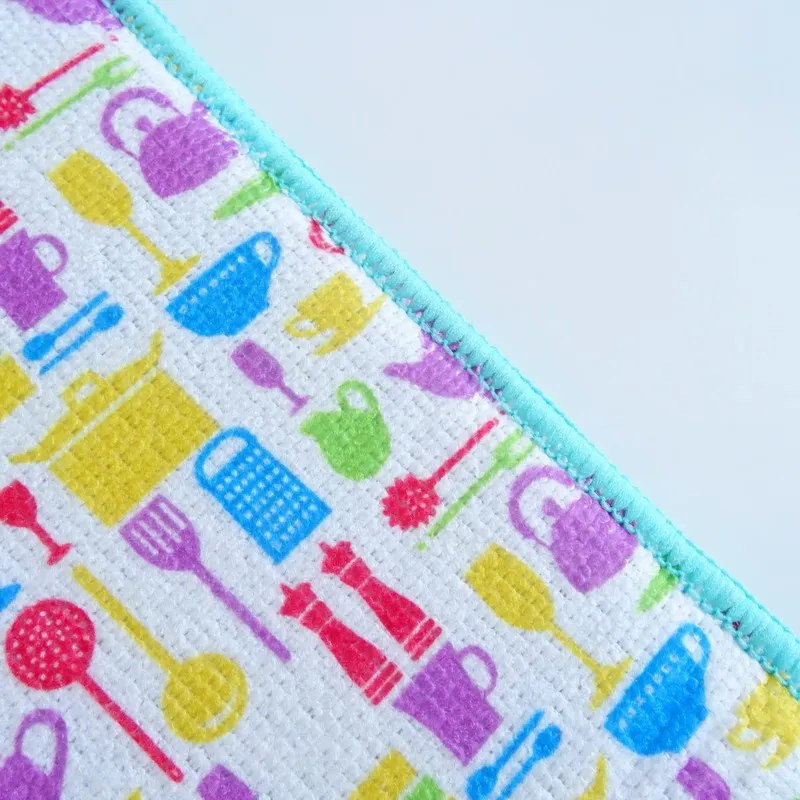 Hot Sales Super Absorbent Kitchen Microfiber Dish Drying Mat