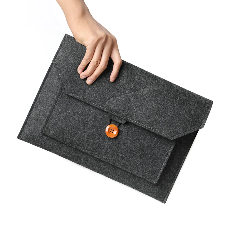 
Fashion Basics Wool Felt Laptop Protective Sleeve Case 